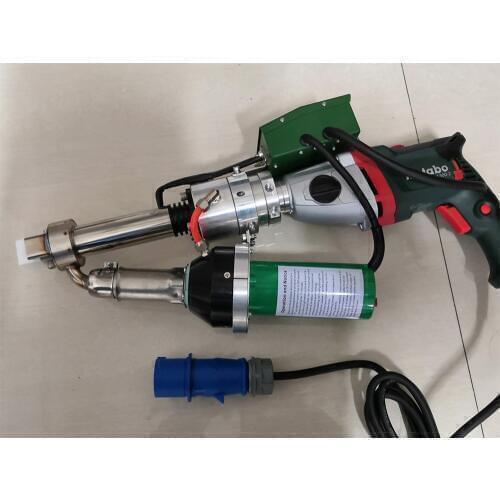 Hand held extrusion gun welding PE, PP, PVC, PA and PVDF SWT-NS610C