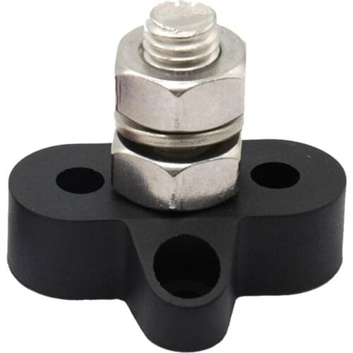 1 Piece M10 Terminal Block Black Terminal Block Screw Terminal Block