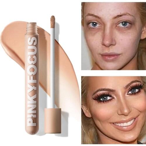 Concealer Cream Three-Dimensional Modification Cover Acne Spots Pores Long-Lasting Oil Control Waterproof Facial Makeup 1Pcs