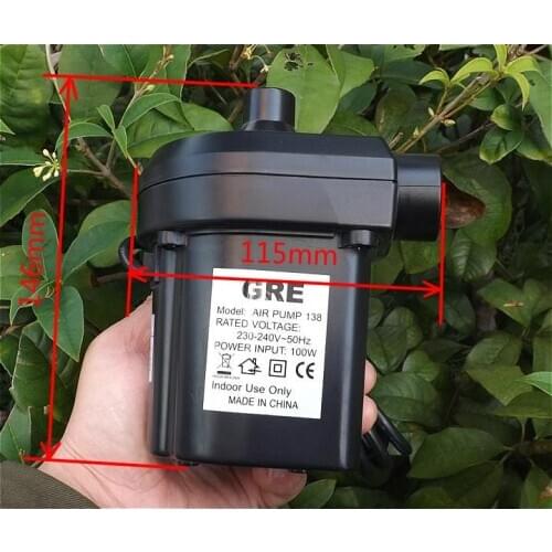 100W Vacuum Pump Air Portable Air Compressor Free Shipping for Storage Bag