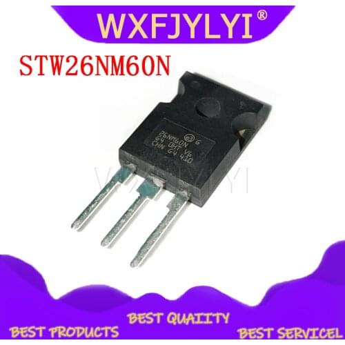 5pcs/lot STW26NM60N STW26NM60 26NM60N W26NM60 TO247