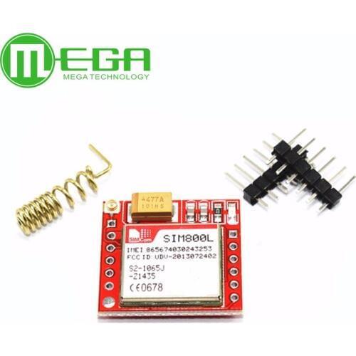 50set Smallest SIM800L GPRS GSM Module MicroSIM Card Core BOard Quad-band TTL Serial Port