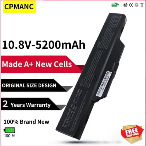 HSW NEW 6 CELL Laptop Battery For Compaq 615 Compaq 610 Compaq 550 6720 6720s 6730 6735s 6820 6820s 6830 6830s HSTNN-IB51/LB51