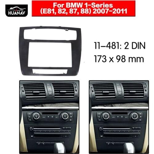 Car Radio stereo Fitting installation adapter fascia For BMW 1-Series (E81 82 87 88) frame for car multimedia player Auto fascia