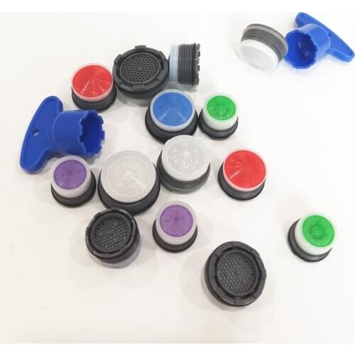 Bubbler 10PCS 16.5mm 18.5mm 21.5mm 23.5mm Kitchen Male Thread Water Saving Hidden Aerator Faucet Public Bathroom Accessories