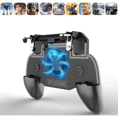 For Pubg Controller For Mobile Phone Game Shooter Pubg Trigger Fire Button For IPhone Android Phone Gamepad Pubg Mobile Joystick