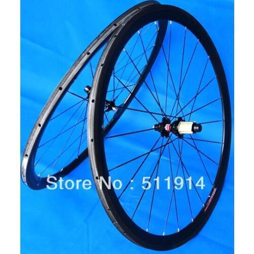 FLX-WS-TW03 Full Carbon Road Bike 38mm Tubular Wheelset - (20h/24h)