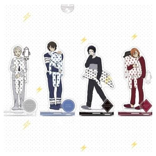 Anime Bungo Stray Dogs Dazai Osamu Nakajima Atsushi Edogawa Rampo Acrylic Stand Figure Display Model Plate Badge Medal Brooch