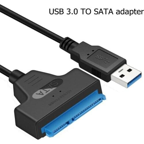 USB 3.0 to SATA3 22pin Hard Disk Cable Converter 5Gbps USB Adapter for 2.5 Inches SSD HDD Hard Disk SATA Adapter Cable Converter