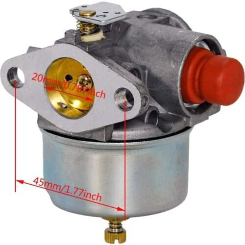 69HF 632795A Carburetor with 35066 Air Filter replacement for Tecumseh 632795 632046A 632078A 632099 TVS90 TVS100 ECV100 TVS120
