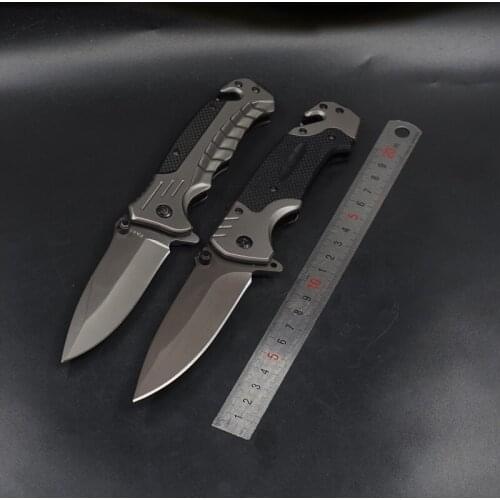 Pocket Knife Folding Tactical Survival Knife Outdoor Camping Hunting Knives 440C Blade G10 Handle Self-defense EDC Multi Tools