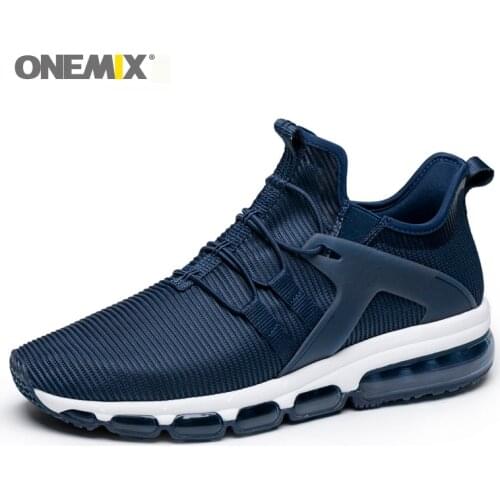Onemix Air Running Shoes for Men Athletic Sneakers Jogging Trekking Mesh Vamp Walking Lightweight Outsole Hombre Free Shipping