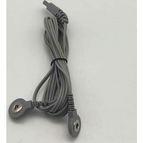 Square interface clip Cable 3/6 PCS Electrode Wire Connection Line for KWD-808I Electroacupuncture Accessories