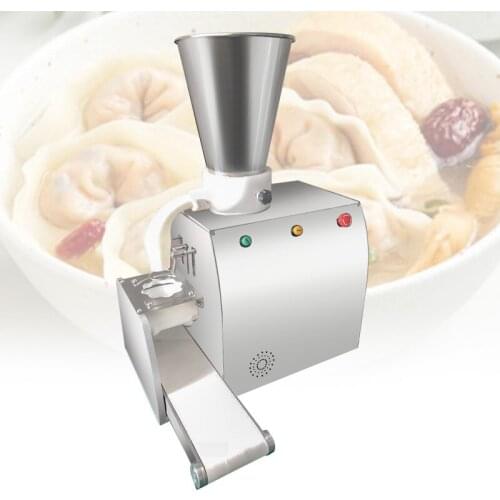 Small Electric Desktop Dumpling Samosa Making Machine For Low Freight Pricewith Conveyor Belt