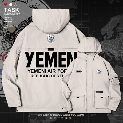 Yemen Yemeni Arabi YEM men jacket hooded air force logo army fan new clothing streetwear coat fashion nation autumn clothes