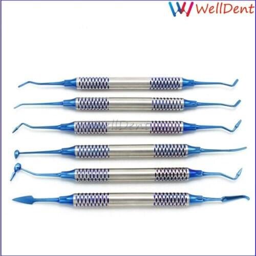 Dental Resin Aesthetic Restoration Kit Resin Packer Set Resin Photo Tool Dental Instrument Dental Lab