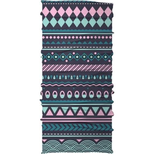 Necko Tribal Pink Buff Bandana Face Mask-DN345 460043549