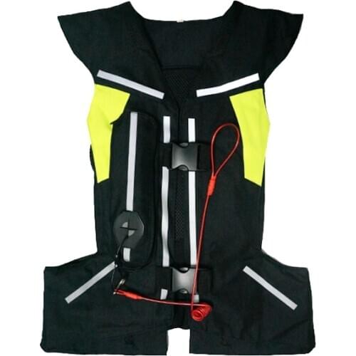 NEW Motorcycle Air-bag Vest with Tail vertebrae protection Moto Racing Professional Air Bag system motocross protective airbag