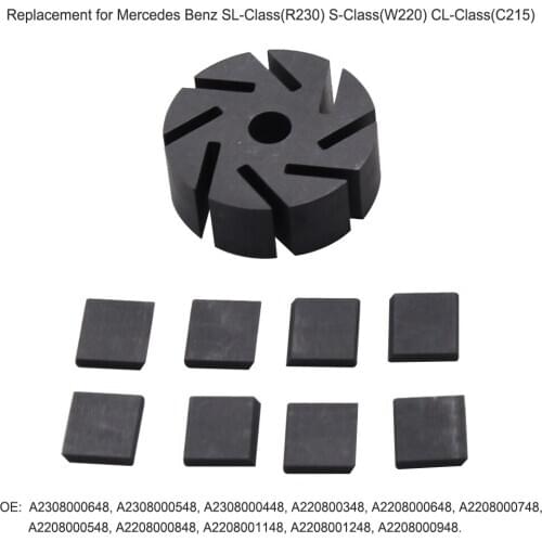 Vacuum Pump Impeller Central Locking Vacuum Pump Motor Impeller for Mercedes Benz SL-Class(R230) S-Class(W220) CL-Class(C215)