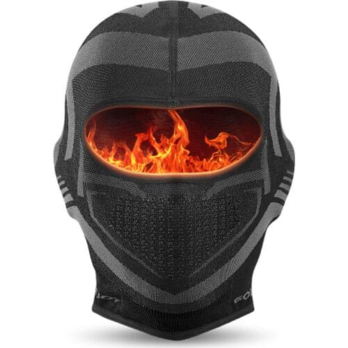 Thermal Short Balaclava Winter Fall Motorcycle Cycling Hood Liner Full Face Cover Elastic Windproof Comfortable Warmer Men Hat