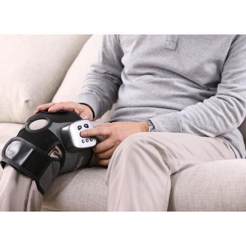 Air Pressure Heating Therapy Kneading Vibrating Knee Joint Massage Electrical Leg Belt Gloves Massager Instrument Rechargeable