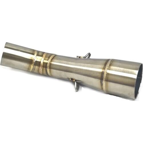 Slip On Motorcycle Exhaust Mid Connect Tube Stainless Steel Exhaust System For Benelli Leoncino 250 TRK251 All Years