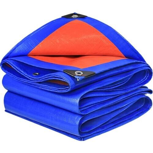 0.32mm PE Rainproof Cloth Outdoor Tarpaulin Garden Plants Shed Boat Car Truck Canopys Waterproof Shading Cloth Pet House Cover