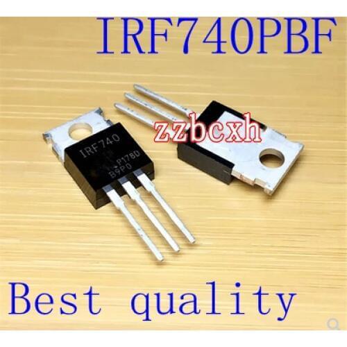10PCS/LOT New original In Stock IRF740PBF IRF740 TO-220
