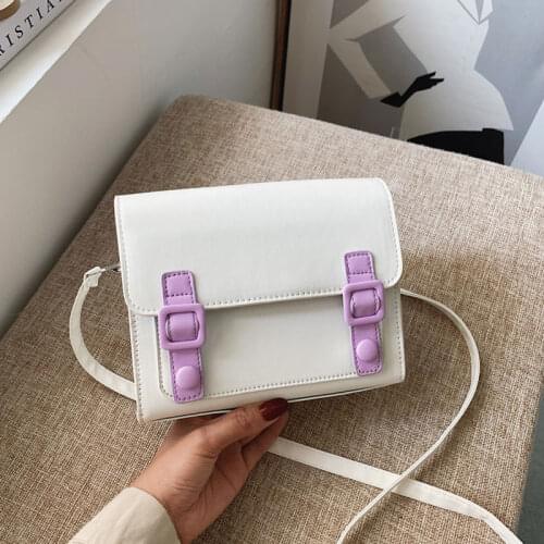 2021 Summer Fashion Womens Bag Pu Leather Female Shoulder Bag Designer Brand Trend Handbags For Women Ladies Crossbody Bag