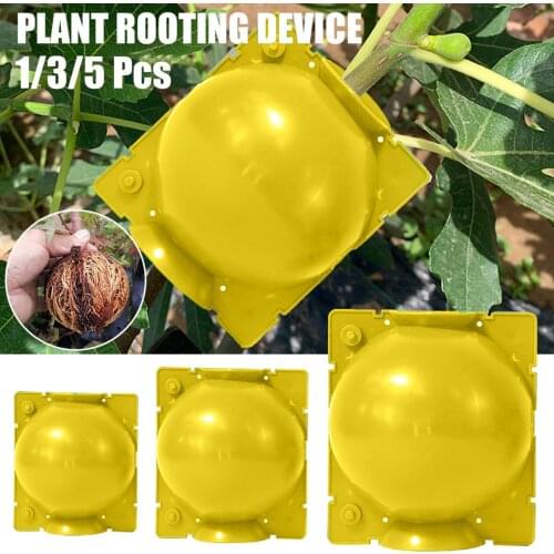 5Pcs/Set Garden Plant Trees Grafting Rooting Growing Box Breeding Case Tools