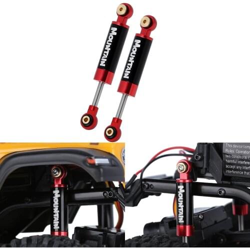 2PCS 4PCS Metal Shock Absorber Dampers 40MM Internal Spring Air Shocks for 1/24 RC Crawler Axial SCX24 90081 Deadbol AXI00002