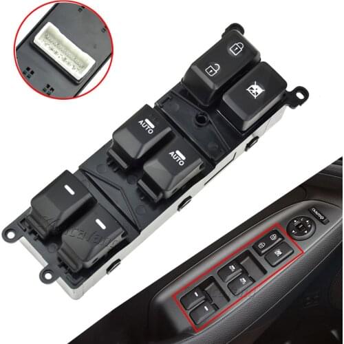 Car Accessories 93571-A7200 Window Front Left Control Power Master Switch For Kia Forte 2014 2015 2016 2017 2018