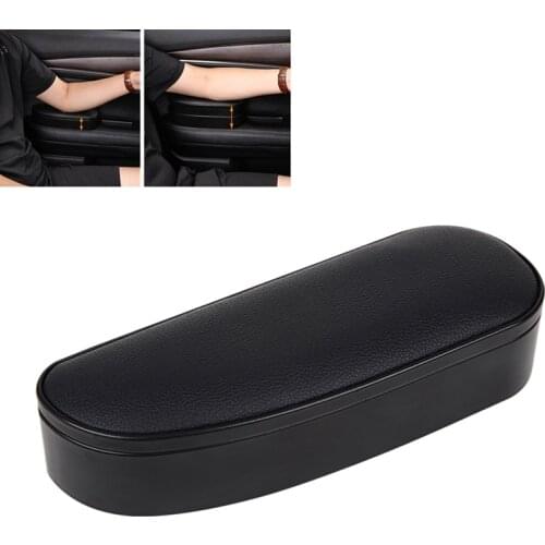 Wonderlife Car Anti-Slip Pad Storage Box Adjustable Elbow Support Left Hand Armrest Box Travel Support