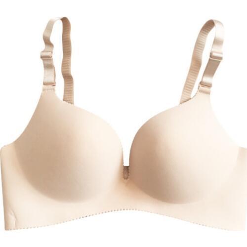 Sexy Women Solid Spandex Bra Seamless Support Plunge Push Up Convertible Straps Bra