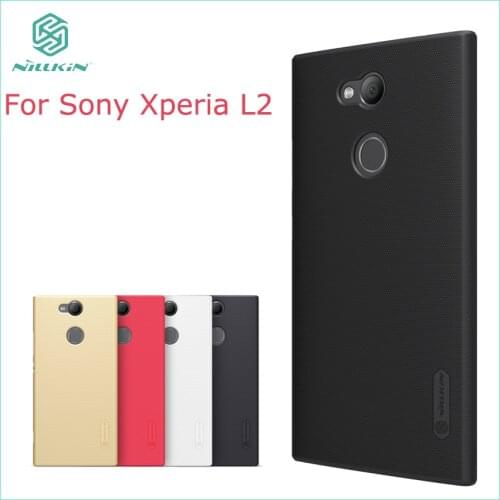 NILLKIN For Sony Xperia L2 Case Cover Pc Case For Sony Xperia L2 Super Frosted Shield Hard Case For Sony Xperia L2