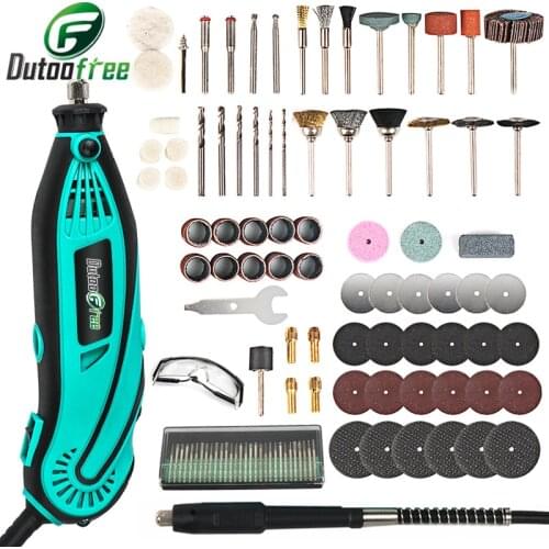 Tungfull Electric Drill Mini Polishing Machine Rotary Grinder Tool Mini Drill Variable Speed Rotary Power Tool Electric Engraver