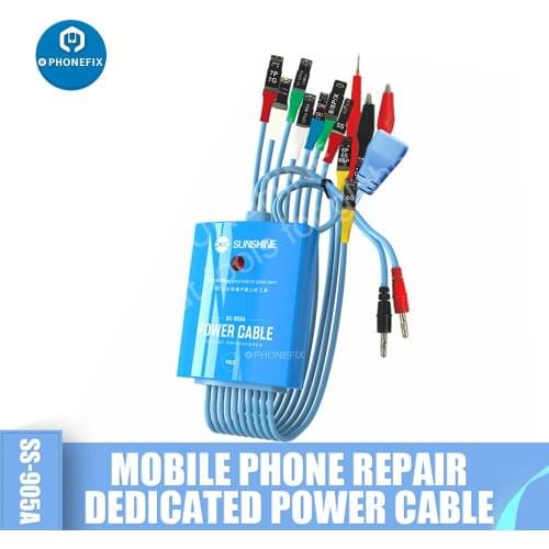 SS-905A Sunshine Power Supply Boot Activation Test Line for iPhone 11 12 Pro Max Xs X 8 7 6s 5s /SAM Motherboard Repair Cable