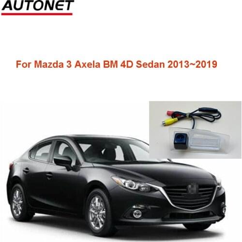 AHD1280*720P Rear view camera For Mazda 3 Axela BM 4D Sedan 2013~2019 nightview CCD car rear camera/parking accessories