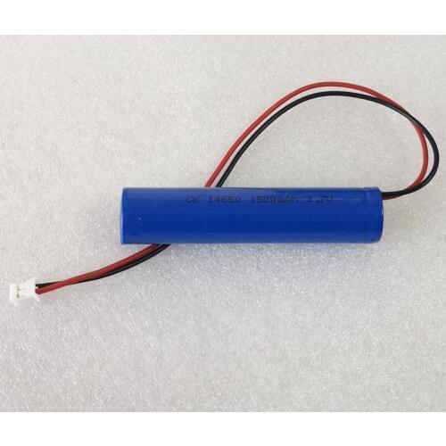 1-2PCS 1500MAH 3.7V 14650 Li-ion Rechargeable Battery lithium ion cell baterias with XH2.54 Plug for flashlight electric razor