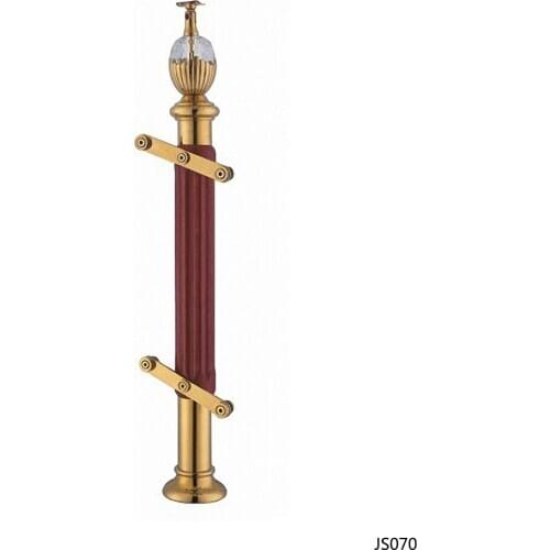 Freeshipping 950mm JS070 Column Customade Floor Mount Newel Handrail Armrest Post Pillar Pole for Staircase