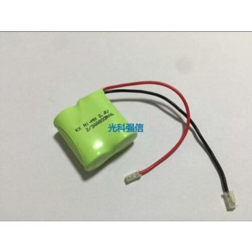 2PCS/lot New Ni-MH 2/3AAA 2.4V 800mAh Ni-MH 2/3 AAA Rechargeable Battery Pack With Plugs For Cordless Phone