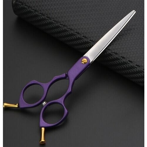 Pets Grooming Scissors Curved Dog Grooming Shears 6.0 Inch Thinning Shear Sharp Edge Scissors Suit Cat Beauty Scissors
