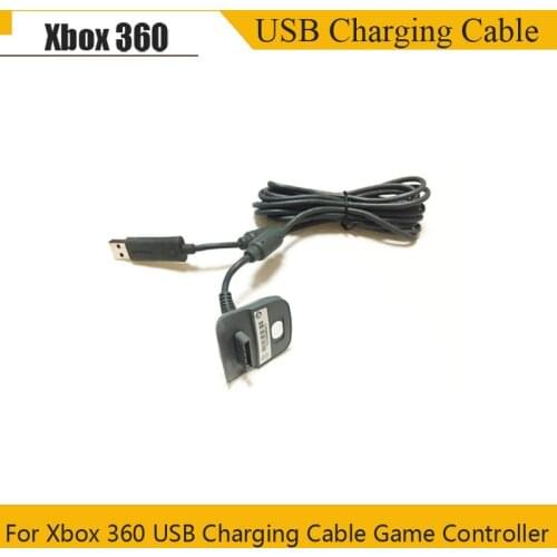 Original USB Charging Cable Wire Replacement Charger For Xbox 360 Wireless Game Controller
