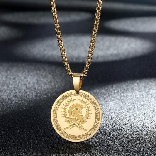 Son Of Loki Wolf Pendant Necklace For Women Amulet Of Norse Mythology Jewelry Stainless Steel Chain Necklace
