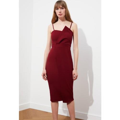 Trendyol Collar Detail Dress TPRSS19FZ0136