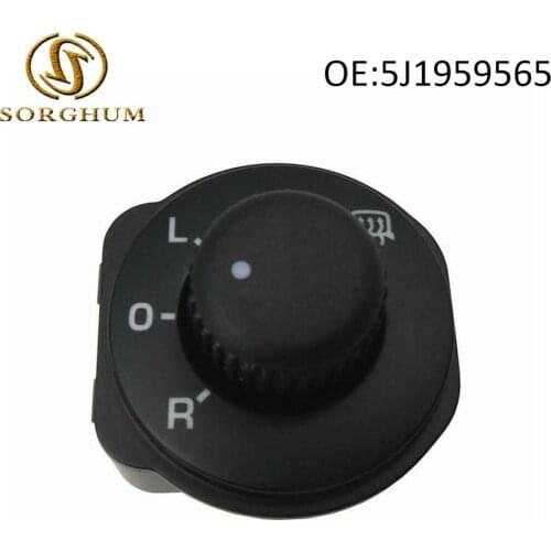5J1959565 New Exterior Mirrors Adjust Switch Knob For SKODA Fabia Roomster