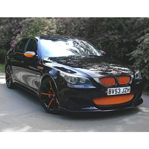 4pc stickers on cars car sticker interior inside door handle atmosphere lamp for BMW e61 e32 e38 e92 e91 e93 e39