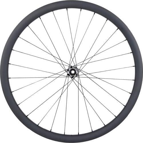 29er MTB XC BOOST carbon front wheel 110mm clincher tubeless 30mm hookless 15X110 UD 3K 12K 3K twill matte glossy mountain bike