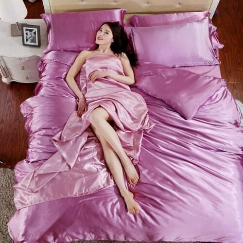 XINLANISNOW Silk Bed Linen