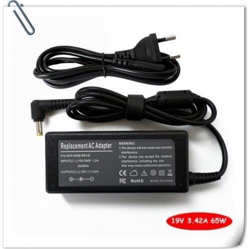 65W Laptop Battery Charger for Acer Gateway LT2802u MS2273 NV5302u NV53A24u NV56 NV58 NV5814u AC Adapter Power Supply Cord